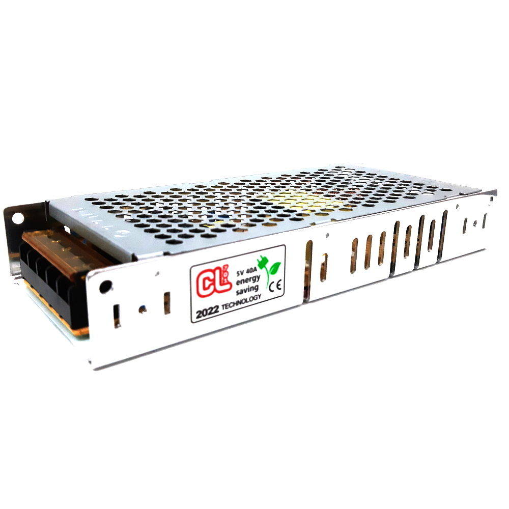 پاور سوئیچینگ تابلو روان اسلیم 5 ولت 40 آمپر